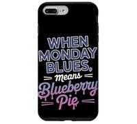 Cuando el lunes Blues significa el día del trabajo de Blueberry Pie Carcasa para iPhone 7 Plus/8 Plus