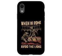Cuando en Roma Evite el Imperio Romano Leones Carcasa para iPhone XR