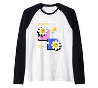 Cuando estoy practicando boxeo cada día es un buen día, lindo Camiseta Manga Raglan