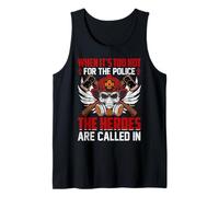 Cuando Hace Demasiado Calor para la policía, los héroes Son llamados Camiseta sin Mangas