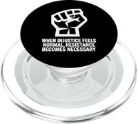 Cuando la injusticia se Convierte en activista del Deber de Resistencia a la Ley PopSockets PopGrip para MagSafe