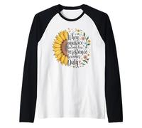 Cuando la injusticia se convierte en ley, la resistencia se convierte en deber RBG Quote Camiseta Manga Raglan