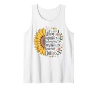Cuando la injusticia se convierte en ley, la resistencia se convierte en deber RBG Quote Camiseta sin Mangas