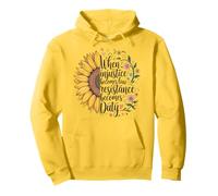 Cuando la injusticia se convierte en ley, la resistencia se convierte en deber RBG Quote Sudadera con Capucha