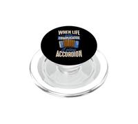 Cuando la Vida se complica toco el acordeón PopSockets PopGrip para MagSafe