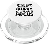 Cuando la Vida se vuelve borrosa, Ajusta tu Foto de Enfoque PopSockets PopGrip para MagSafe
