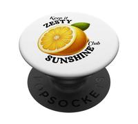 Cuando la vida te da limones Diseño PopSockets PopGrip Adhesivo