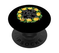 Cuando la vida te da limones, haz palabras de limonada PopSockets PopGrip Adhesivo