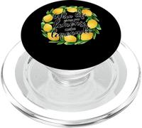Cuando la vida te da limones, haz palabras de limonada PopSockets PopGrip para MagSafe