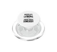 Cuando la Vida te da Limones, tirarlos a Alguien PopSockets PopGrip para MagSafe