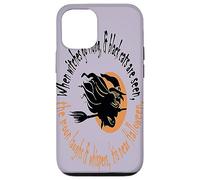 Cuando Las Brujas Van a Montar Tis Cerca de Halloween Carcasa para iPhone 12/12 Pro