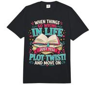 Cuando Las Cosas Van Mal en la Vida, Simplemente grita Trama Twist Comfort Colors Adult Heavyweight T-Shirt
