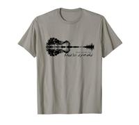 Cuando las palabras fallan La música habla guitarra Música Cita literaria Camiseta