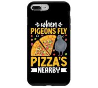 Cuando las palomas vuelan en los alrededores de Pizza Carcasa para iPhone 7 Plus/8 Plus