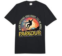 Cuando Nada va Bien, haré el Parkour de Backflip Freerunning Comfort Colors Adult Heavyweight T-Shirt