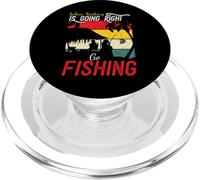 Cuando Nada va Bien, ve a Pescar Funny Angler Fisher PopSockets PopGrip para MagSafe