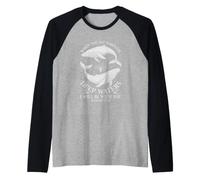 Cuando Pasas por Aguas Profundas, Estoy Contigo Camiseta Manga Raglan