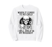 Cuando se Trata de mi Hijo, sonreiré en mi Foto policial Sudadera