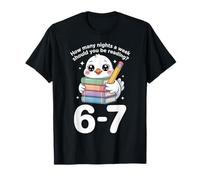 ¿Cuántas Noches a la Semana deberías Estar Leyendo 67 Meme Teacher Camiseta