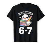 ¿Cuántas Noches a la Semana deberías Estar Leyendo 67 Meme Teacher Camiseta