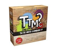 ¿Cuánto apuestas? TTMC (Tu Te Mets Combien?) Juego de Mesa, Quiz de Cultura General (Idioma español no garantizado), 130010046