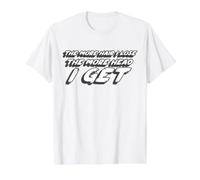 Cuanto más Cabello pierdo, más Cabeza obtengo | Hombre Camiseta gráfica económica, Hombre, Blanco, M