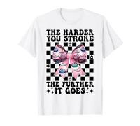 Cuanto más difícil acaricias más se va Curling Stone Girl Camiseta