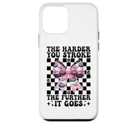 Cuanto más difícil acaricias más se va Curling Stone Girl Carcasa para iPhone 12 Mini