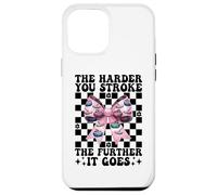 Cuanto más difícil acaricias más se va Curling Stone Girl Carcasa para iPhone 12 Pro MAX