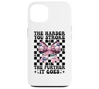 Cuanto más difícil acaricias más se va Curling Stone Girl Carcasa para iPhone 13