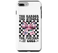 Cuanto más difícil acaricias más se va Curling Stone Girl Carcasa para iPhone 7 Plus/8 Plus