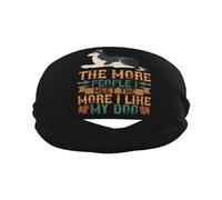 Cuanto Más Gente Conozco, Más Me Gusta Mi Perro. Unisex Headband Elástica Diadema Comoda Banda para El Sudor para Ciclismo Yoga Tenis Entrenamiento