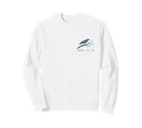 Cuánto más Lucas 12:24 Raven Christian Design Sudadera