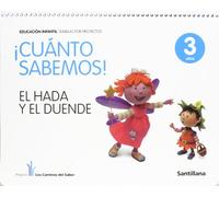 ¡Cuanto Sabemos! El Hada y el Duende, Educación Infantil, 3 años, nivel 1 - 9788468002149