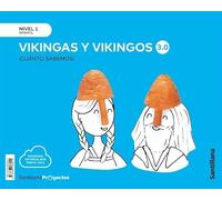 CUANTO SABEMOS NIVEL 1 LOS VIKINGOS 3.0 - 9788468066912 (EDUCACION INFANTIL)
