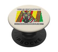 Cuánto Tiempo Dura mi tolerancia La Gente Dice Gracioso Hombres PopSockets PopGrip Adhesivo