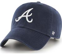 Cuarenta Siete 47 Brand Atlanta Braves Azul Marino Clean Up Curved Visera