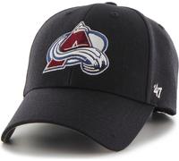 Cuarenta Siete 47 Brand Colorado Avalanche Black MVP Curved Visera strapback Cap