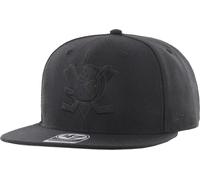 Cuarenta Siete 47 Brand Mighty Ducks Of Anaheim Capitán Snapback Cap Black On