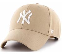 Cuarenta Siete 47 Brand MVP New York Yankees Curved Visor Snapback Cap Caqui MLB