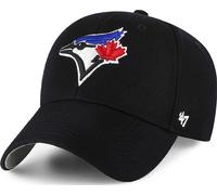 Cuarenta Siete 47 Brand Toronto Azul Jays Black MVP Curved Visera strapback Cap