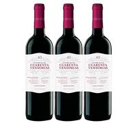 Cuarenta Vendimias D.O. Ribera del Duero - Vino Tinto Tempranillo (3 Botellas x 750ml)