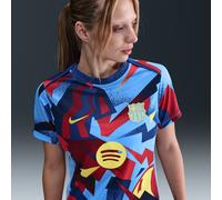 Cuarta equipación Academy Pro FC Barcelona Parte de arriba de fútbol para antes del partido Nike Dri-FIT - Mujer - Azul XL (EU 48-50)