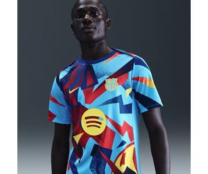 Cuarta equipación Academy Pro FC Barcelona Parte de arriba de fútbol para antes del partido Nike Dri-FIT - Hombre - Azul M