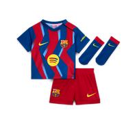 Cuarta equipación Stadium FC Barcelona 2025/26 Equipación de tres piezas Replica Nike Football - Bebé e infantil - Azul 18-24M