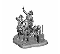 Cuartel General Alemán 1939-1942 Kit De Plástico 1:72 Modelo ZVEZDA