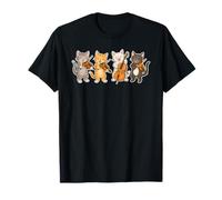 Cuarteto de Cuerda Músicos Hombres Mujeres Niños Gatos Divertidos Camiseta