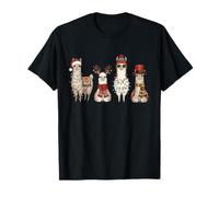 Cuarteto de Llamas Navideñas con Luces Camiseta