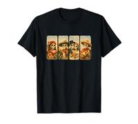 Cuarteto de Mariachi Esqueleto Día de Muertos Camiseta