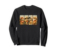 Cuarteto de Mariachi Esqueleto Día de Muertos Sudadera